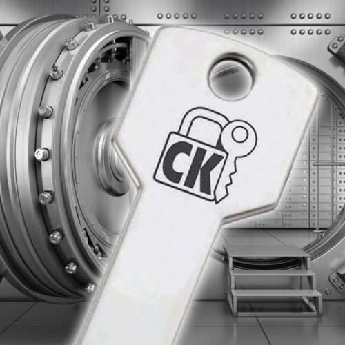 Cofre-Key prata