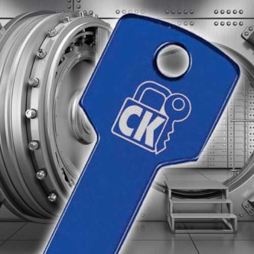 Cofre-Key azul